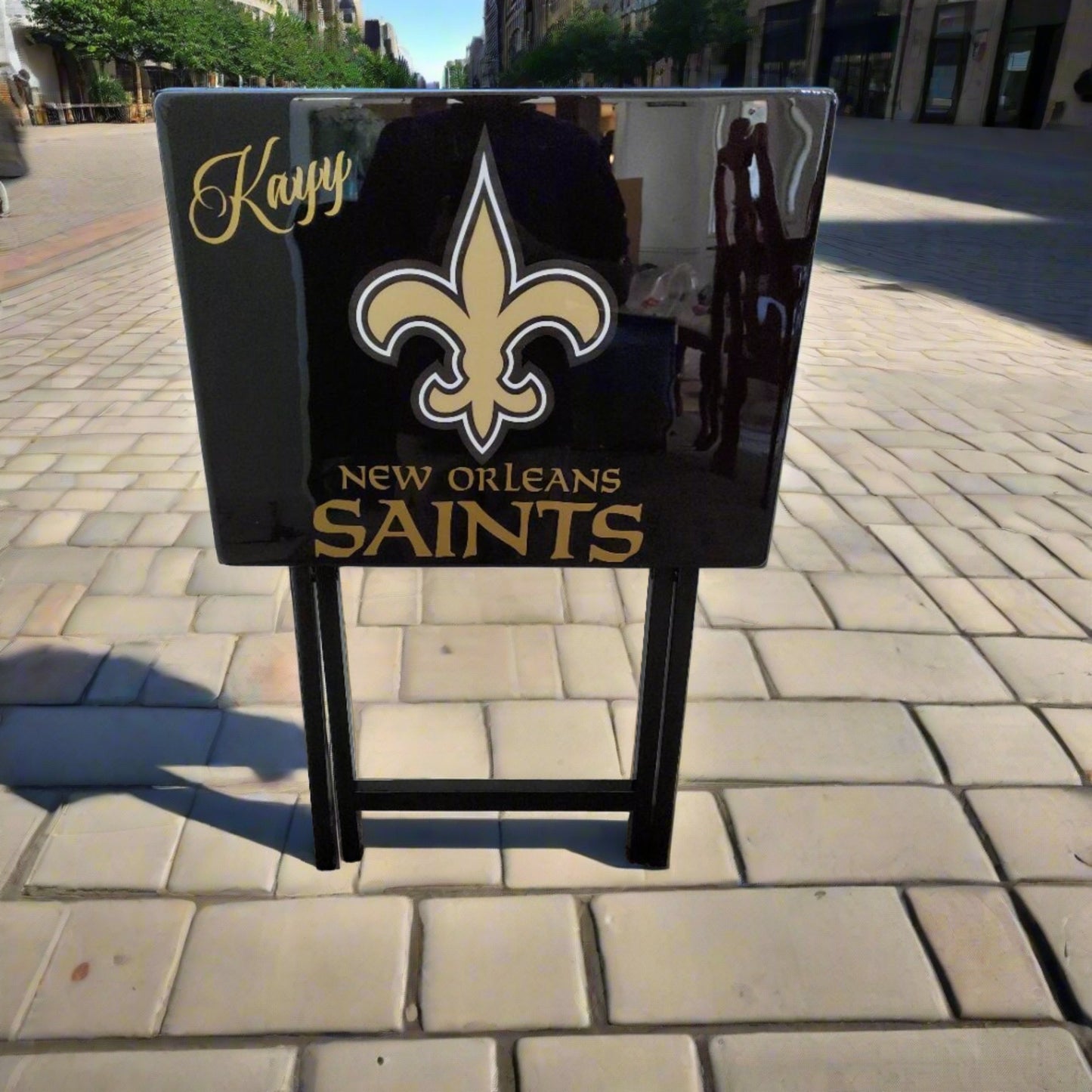 Saints All Black Table