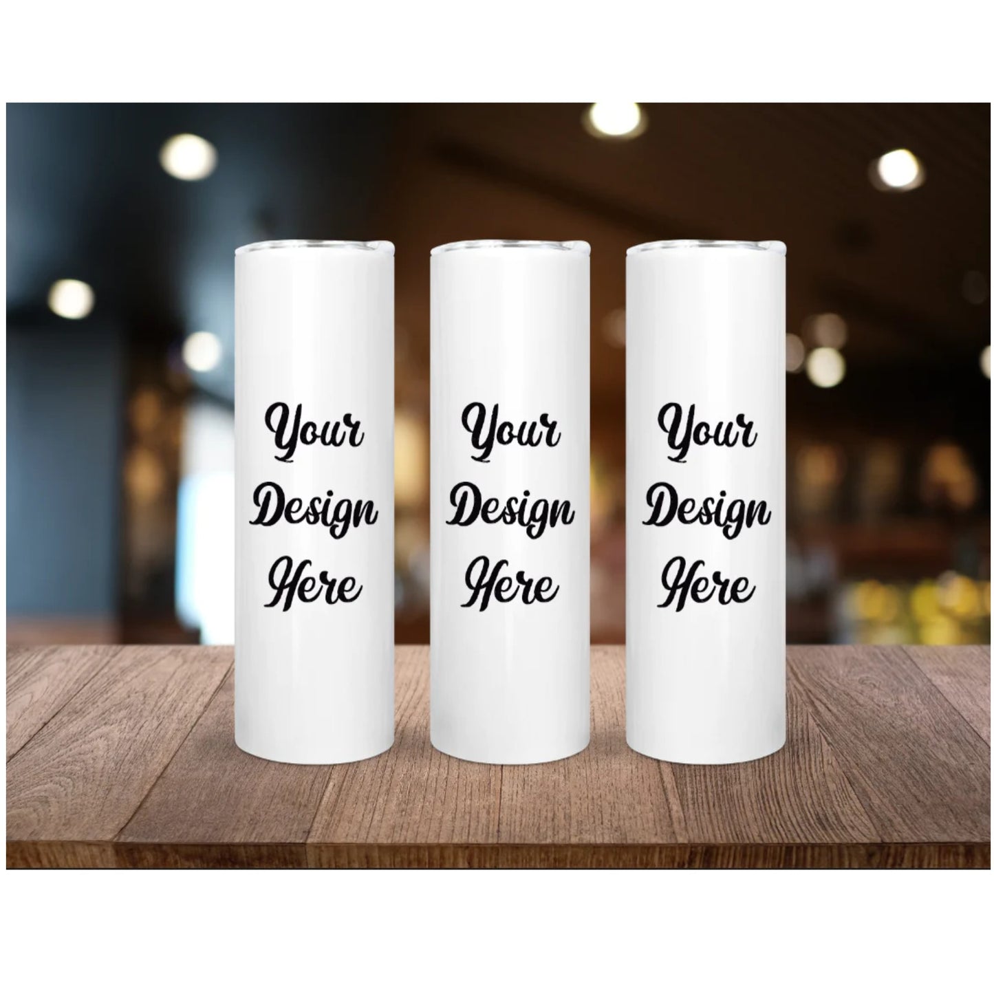 Needles and Thread Print 20 Oz Skinny Tumbler 